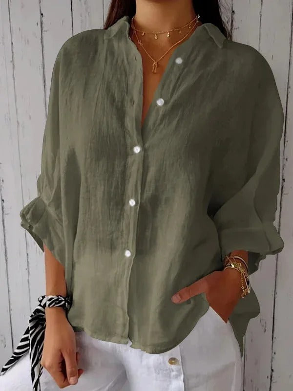 Chic and Comfortable Women's Blouse for Effortless Style