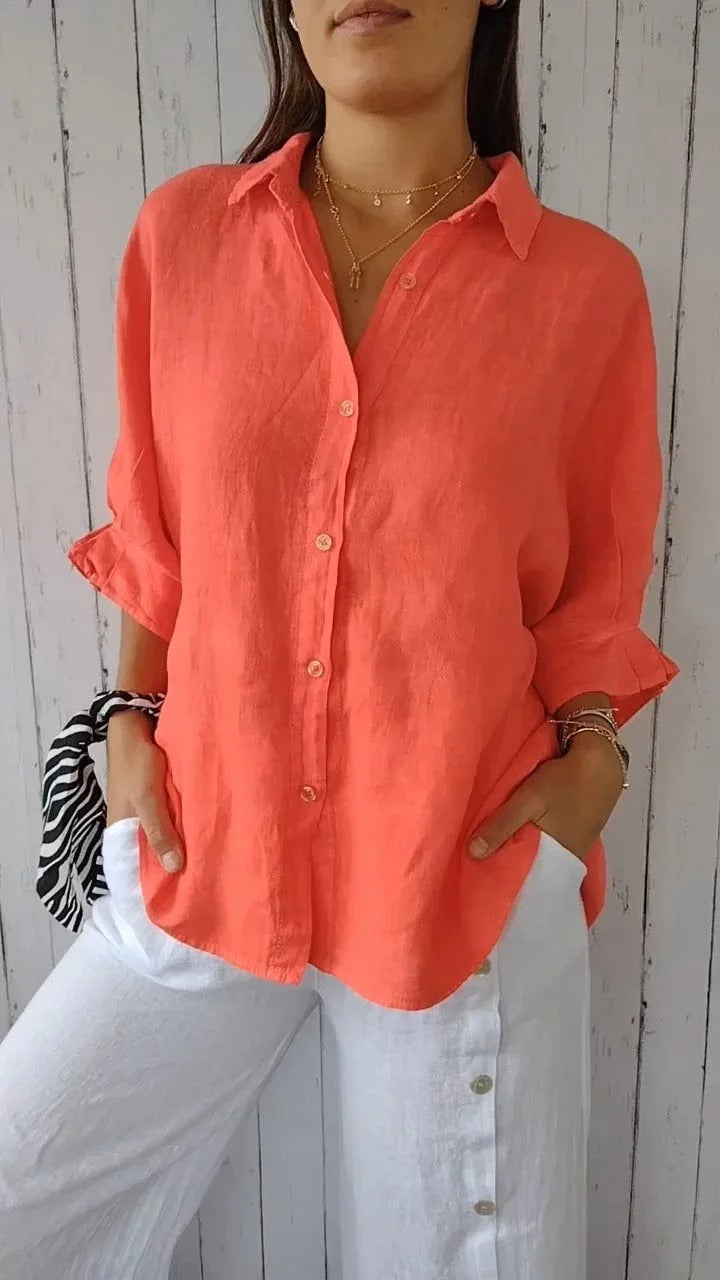 Chic and Comfortable Women's Blouse for Effortless Style