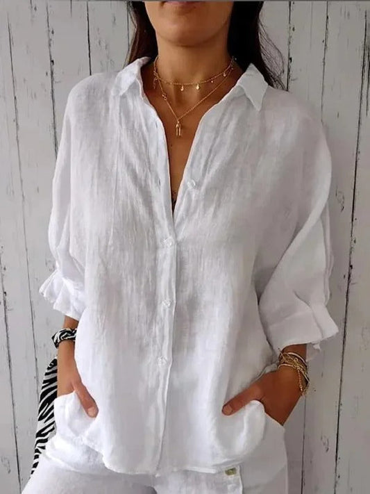 Chic and Comfortable Women's Blouse for Effortless Style