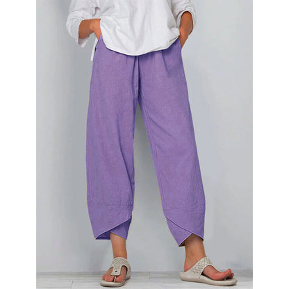Elena Women's Stylish and Comfortable Trousers for Effortless Chic